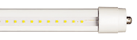 T8 8 Ft Led Bypass Clear 4100k