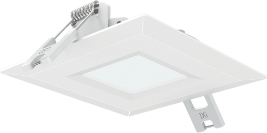 3" Square Flushed Slim 5000K