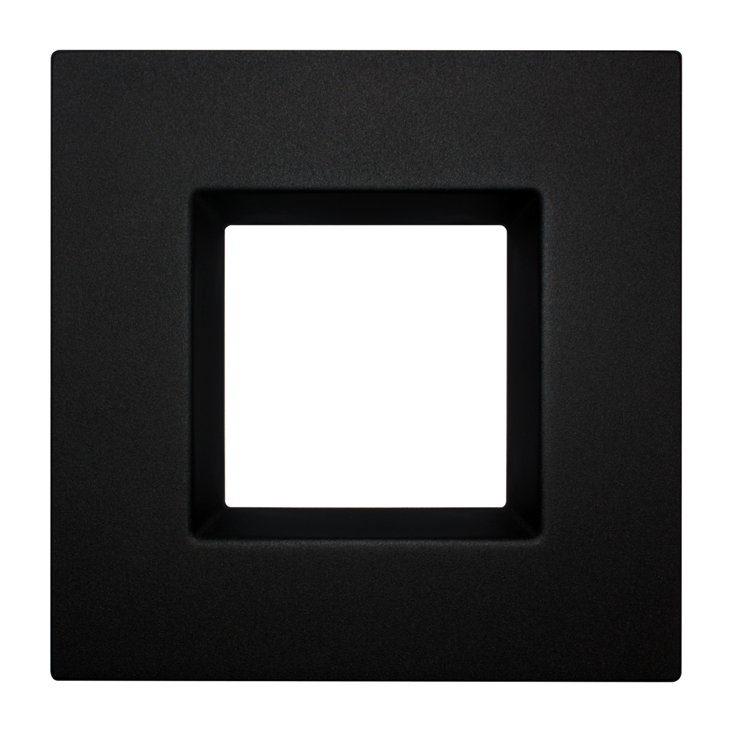 4" Square Retro Black Cover