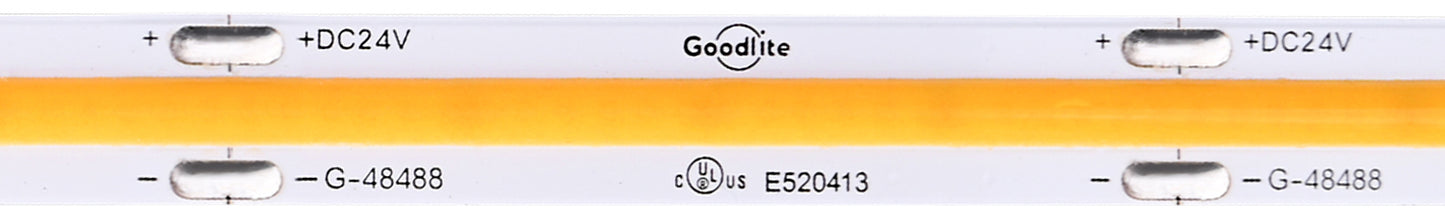 5.5W 24V COB Tape Light 4100k