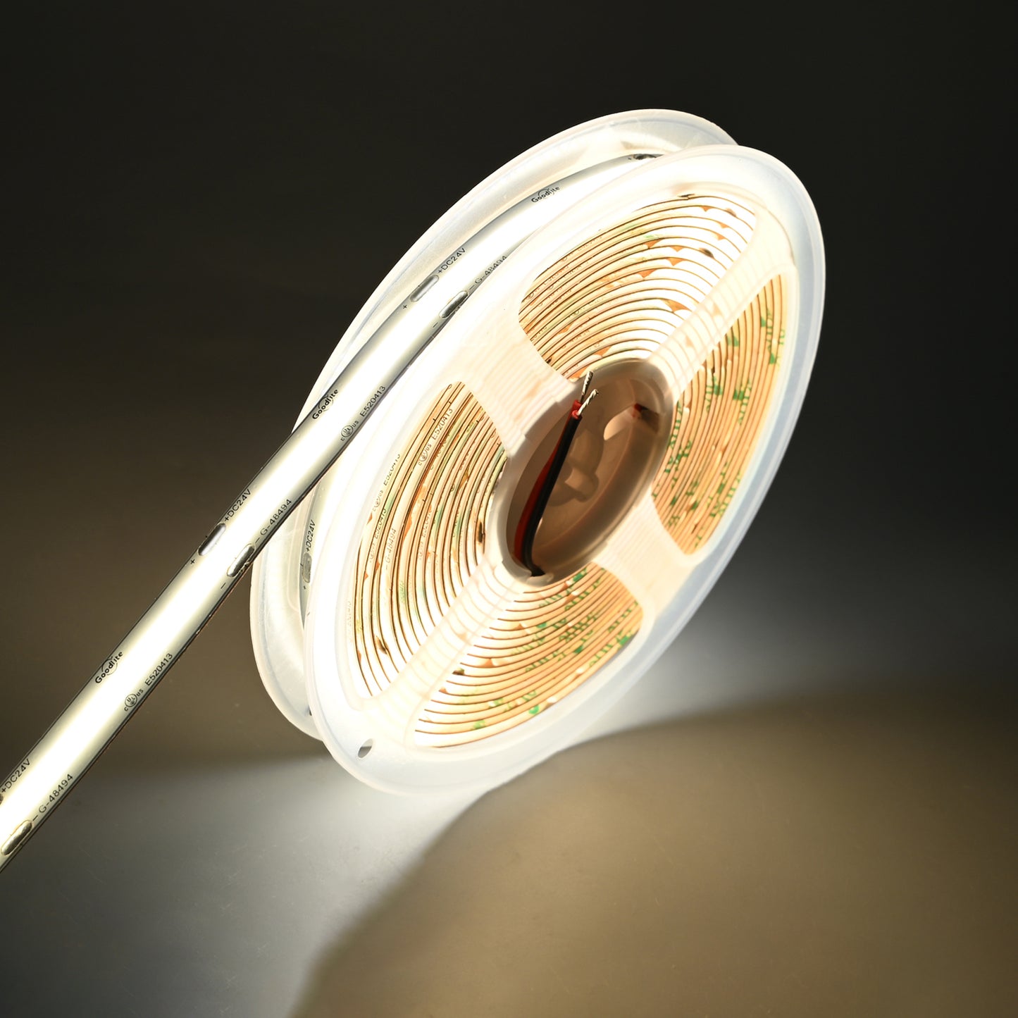 5.5W 24V COB Tape Light 100ft 5000k