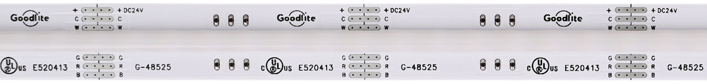 6.4W COB RGBWW Tape Light