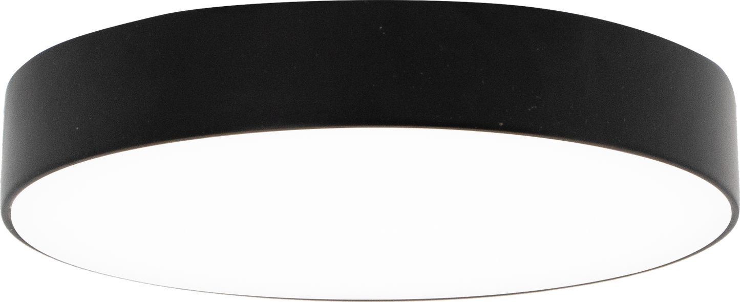 5" Edgeless Round Surface Mount (Black)