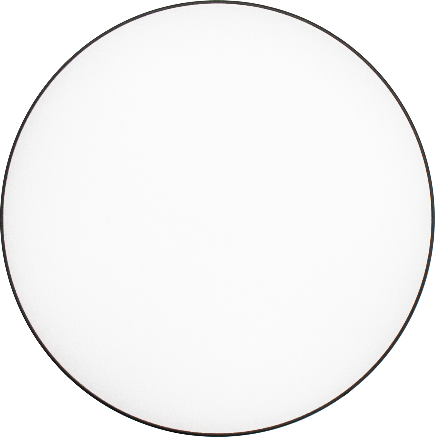 9" Edgeless Round Surface Mount (Black)