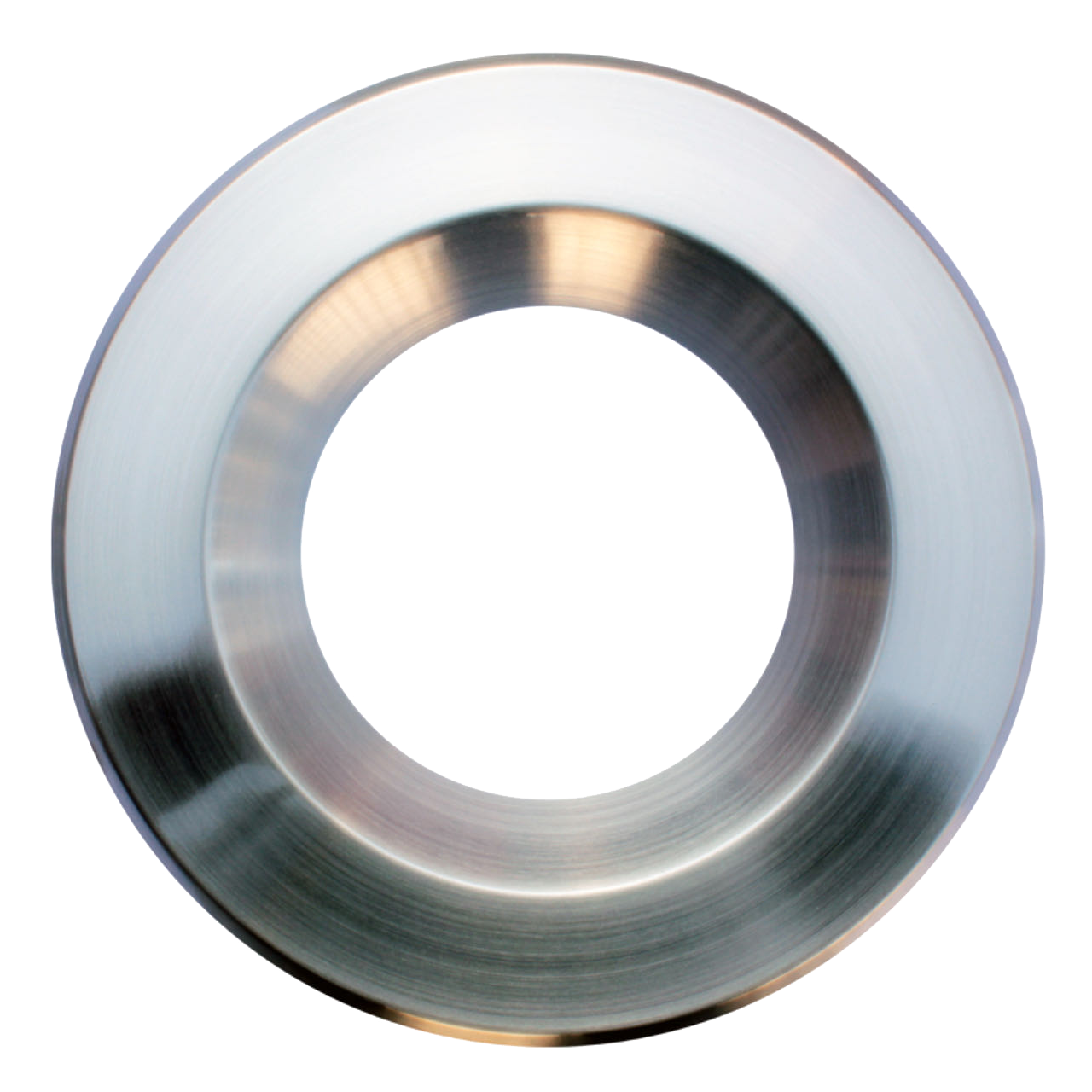 6" Round Retro Brushed Nickel Cover