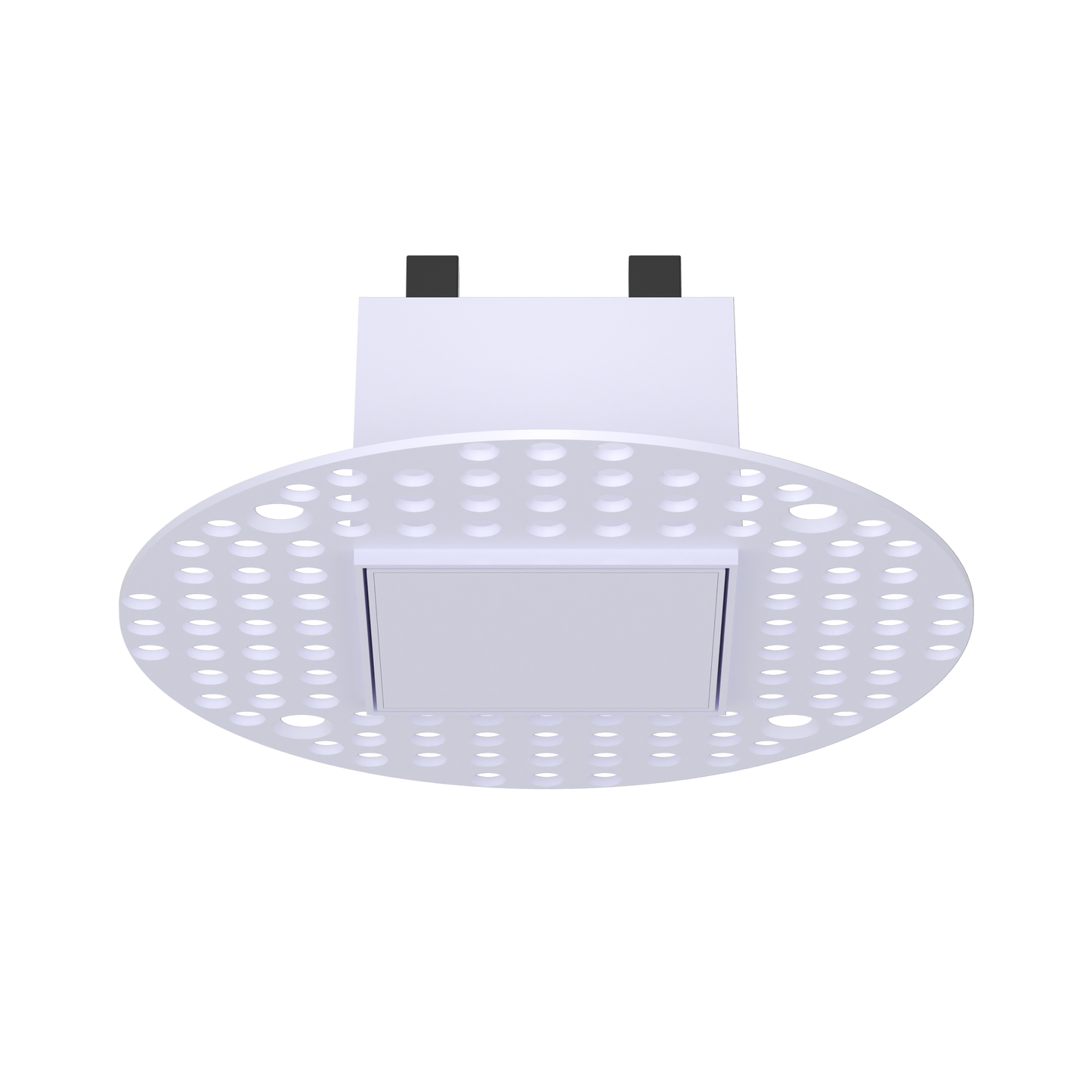 3″ Square Trimless Flushed