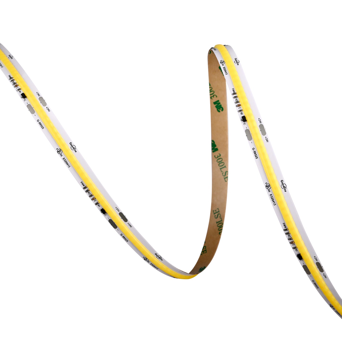 5.5W 24V COB Dim To Warm Tape Light