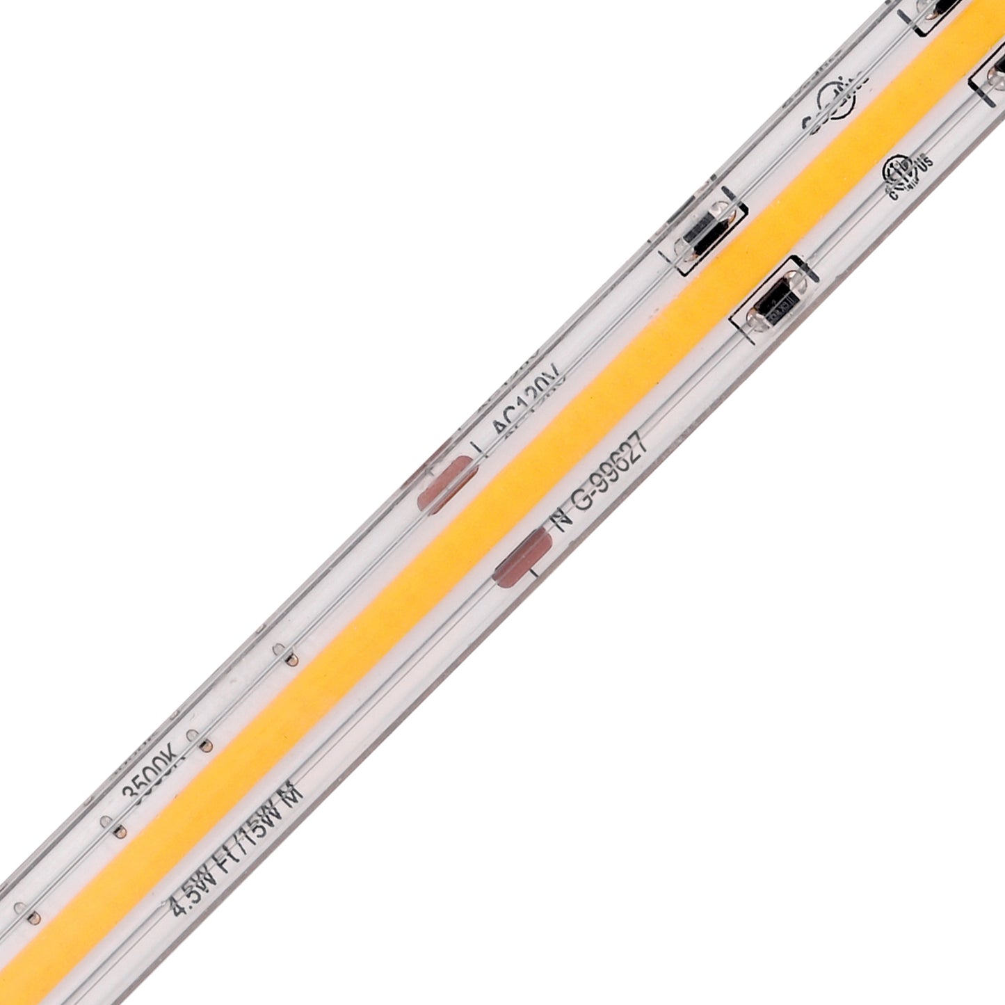4.5W 120V Wet Rated COB Tape Light 100ft 3500K
