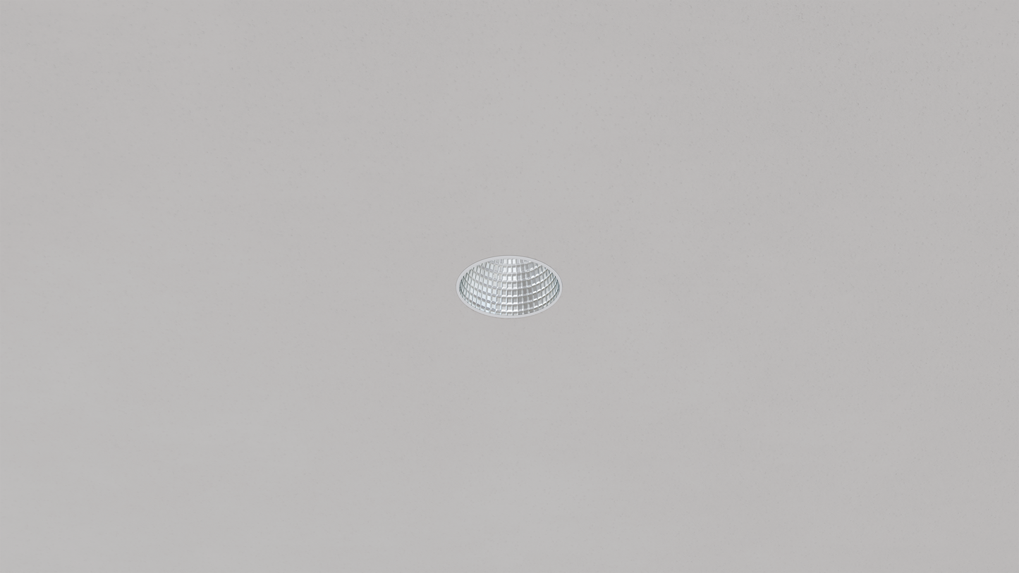 1 Inch Flushed 60 Degree Clear Optical Lens