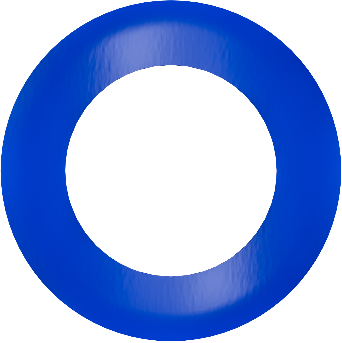 4" Round Slim Blue Cover