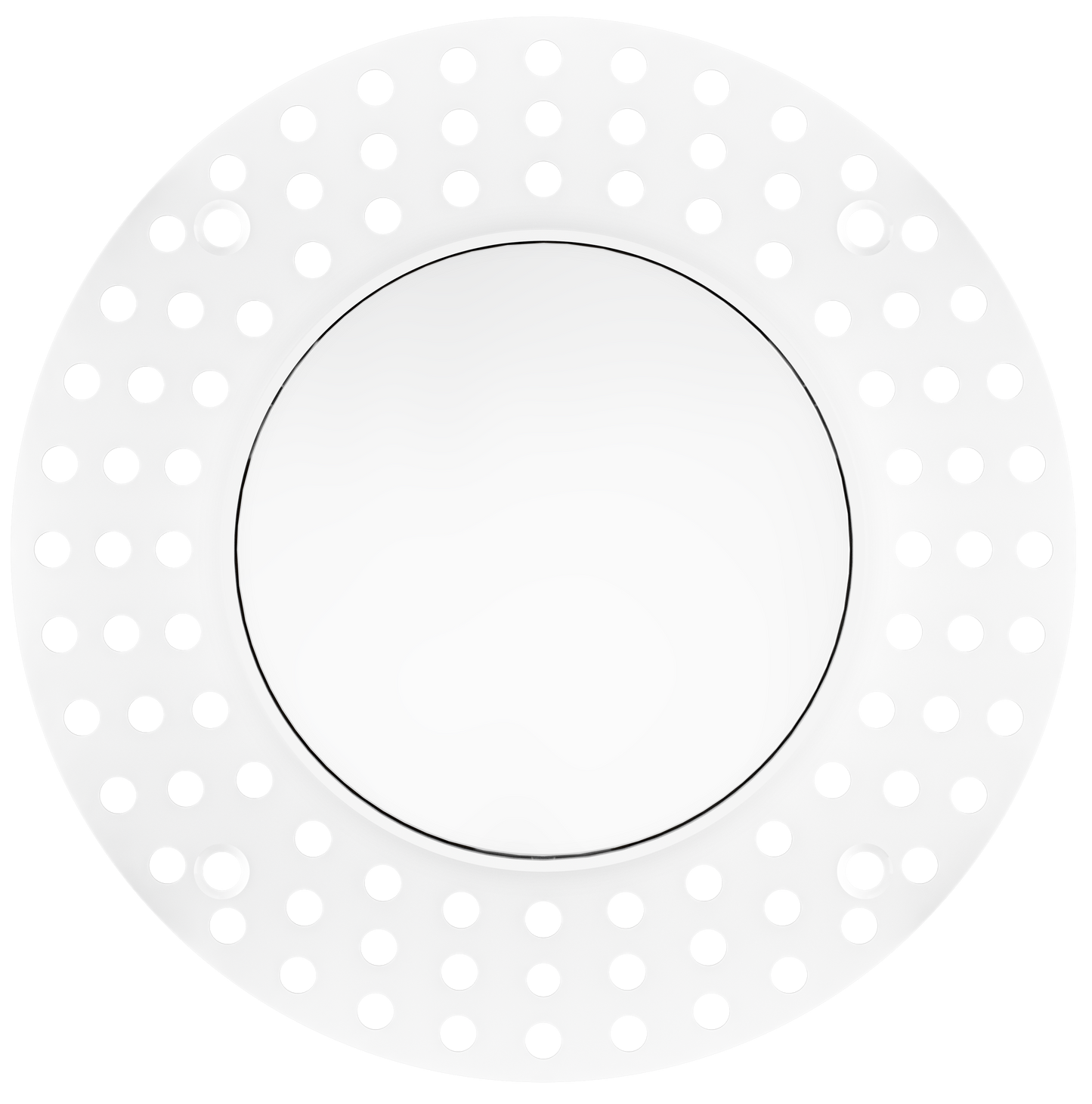 4" Round Trimless Drop Lens