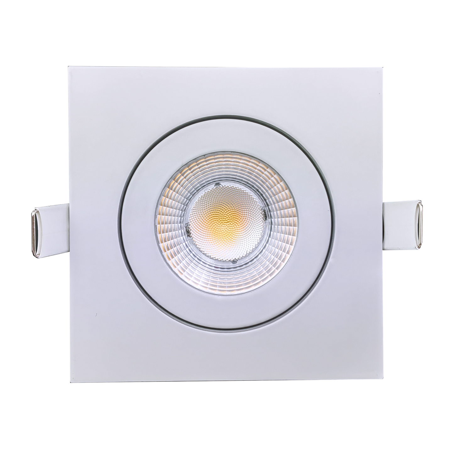 3.5" Single head multiple floating gimbal White