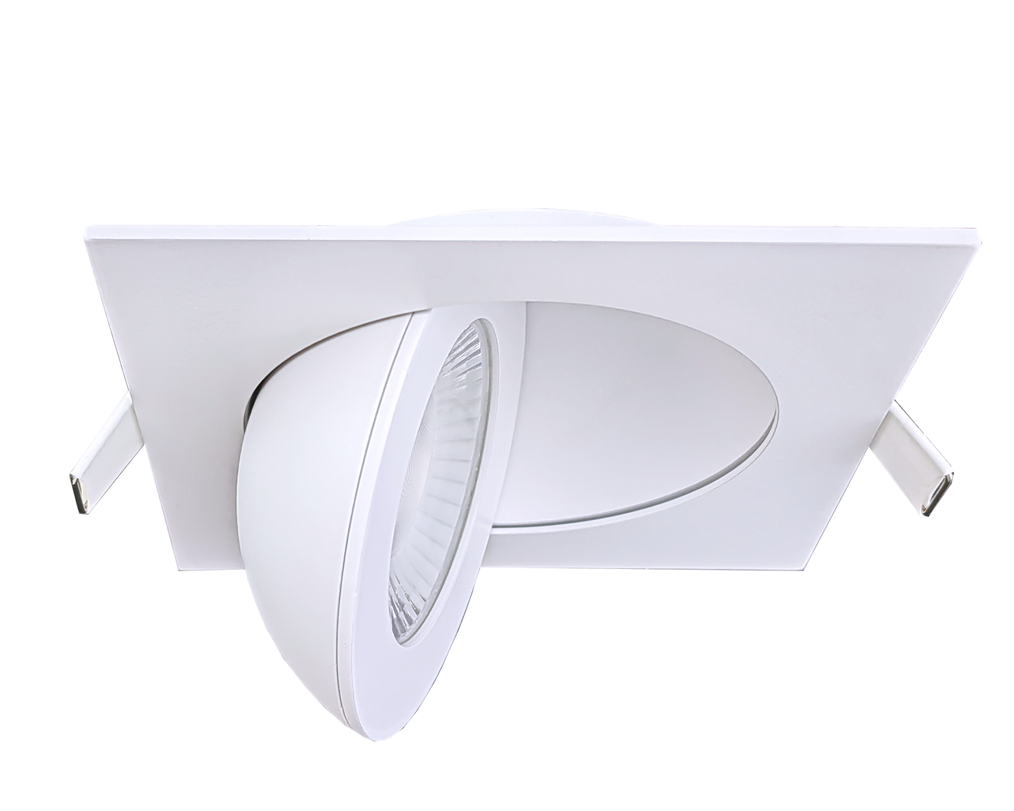4" Single head multiple floating gimbal White