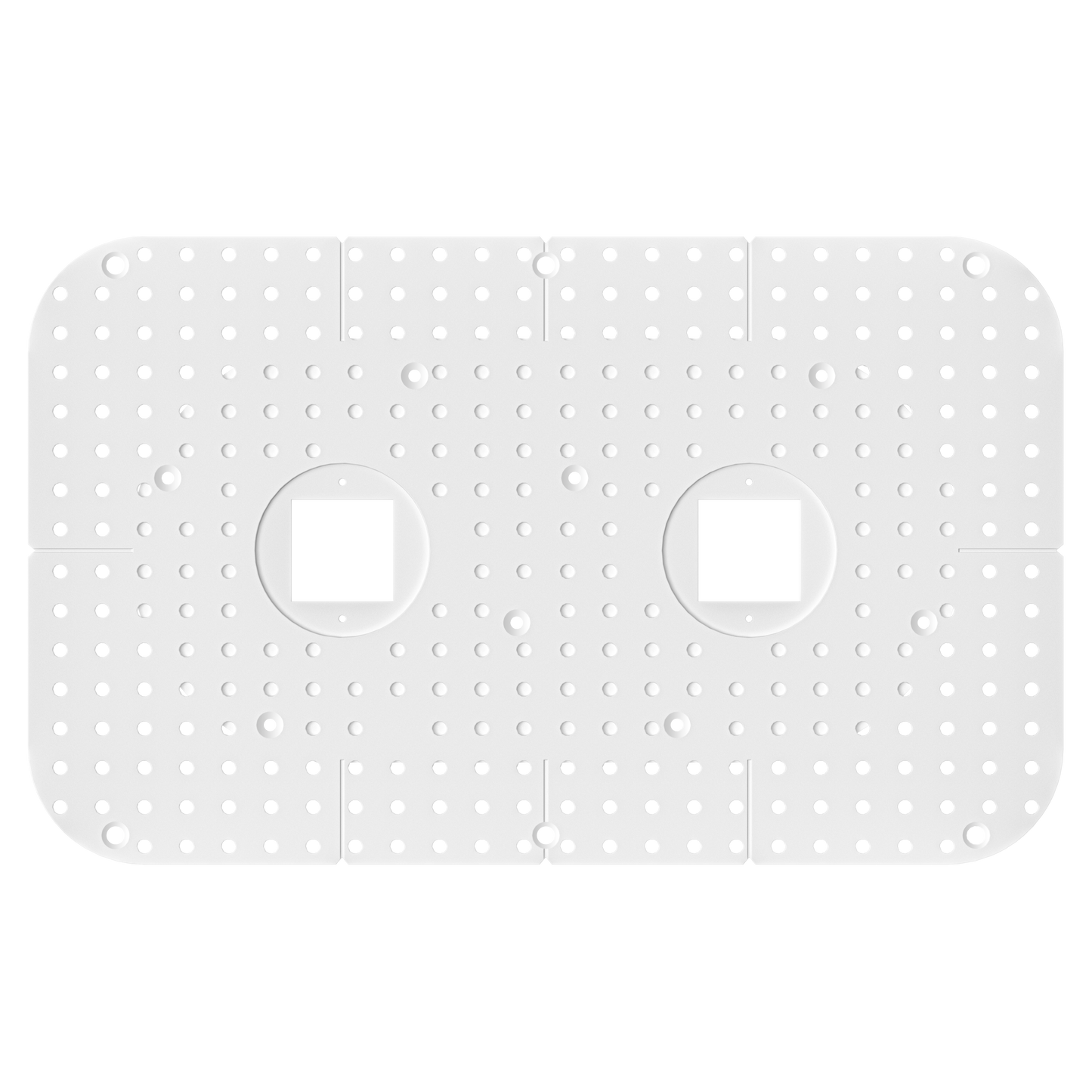 1 Inch Double Head Trimless Kit