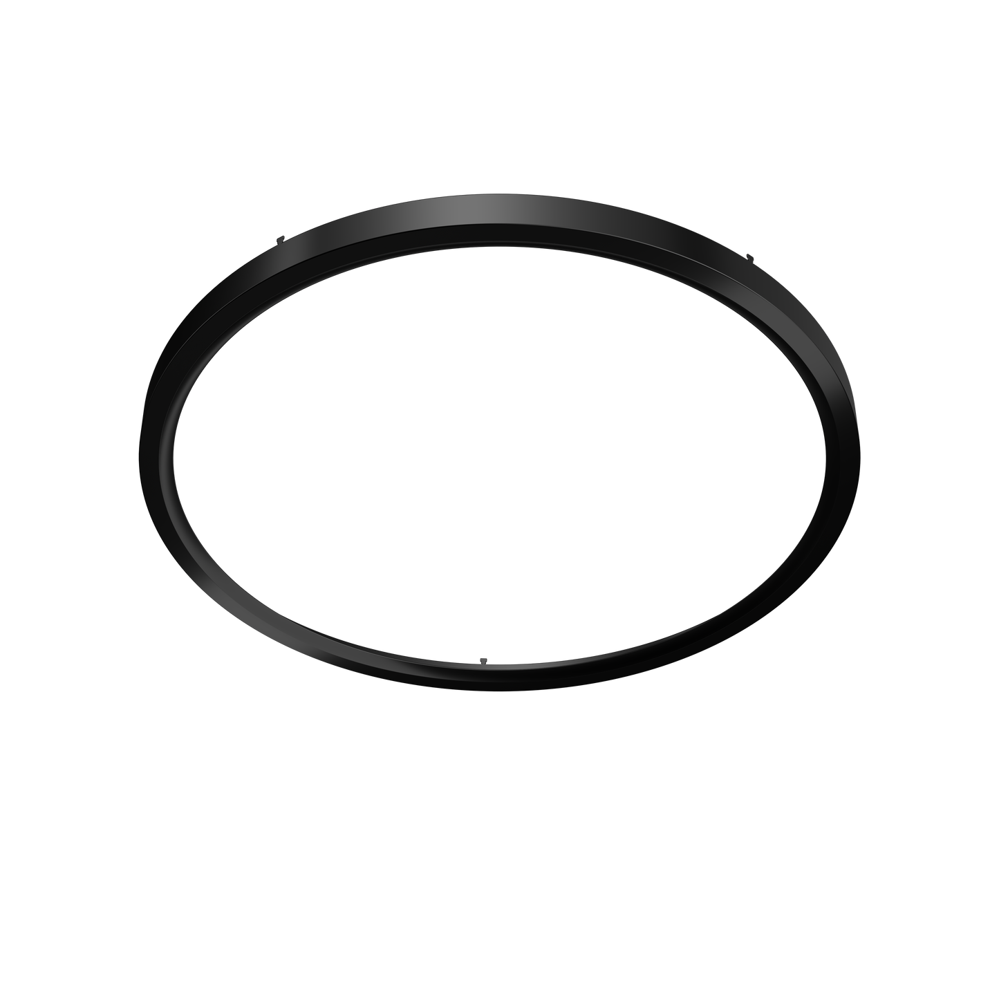20" Round Black Surface Mount Cover