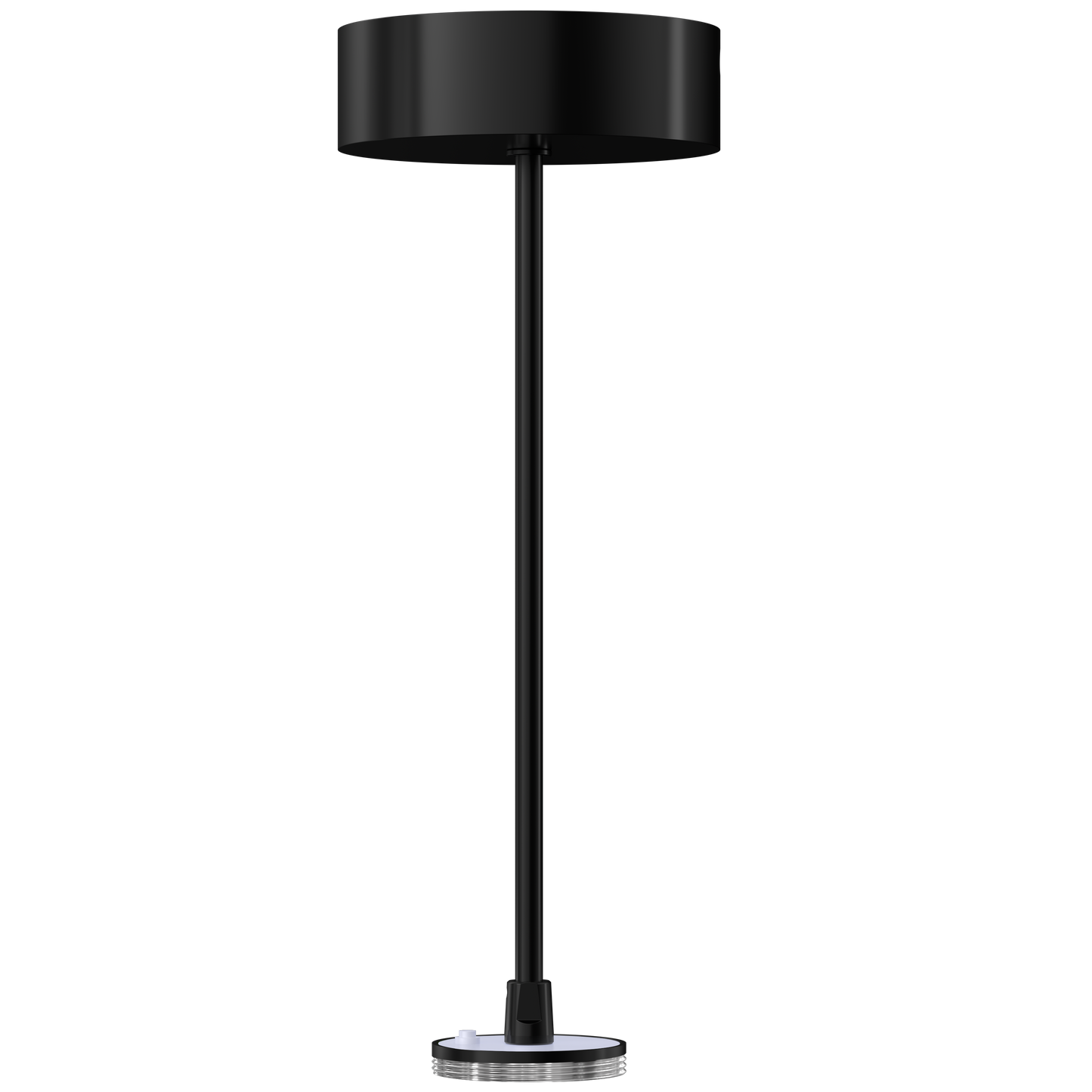 2.5 Inch Surface Mount Adjustable Pendant Cord (Black)