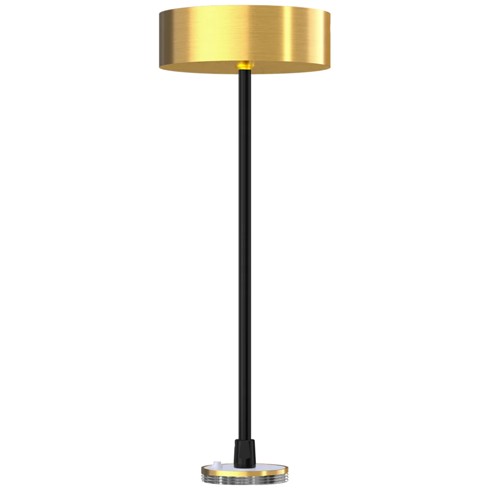2.5 Inch Surface Mount Adjustable Pendant Cord (Brushed Brass)