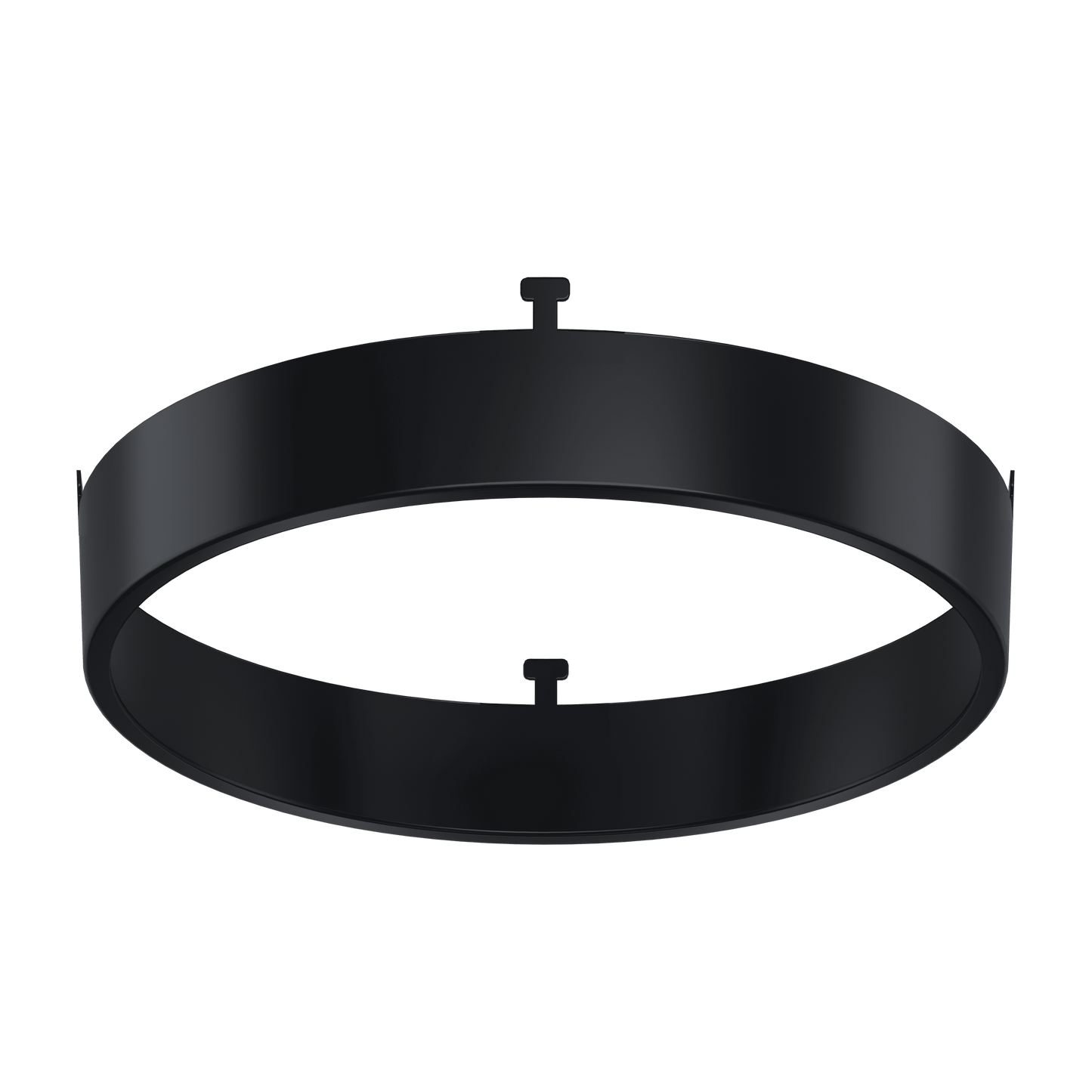 5" Round Black Surface Mount Cover