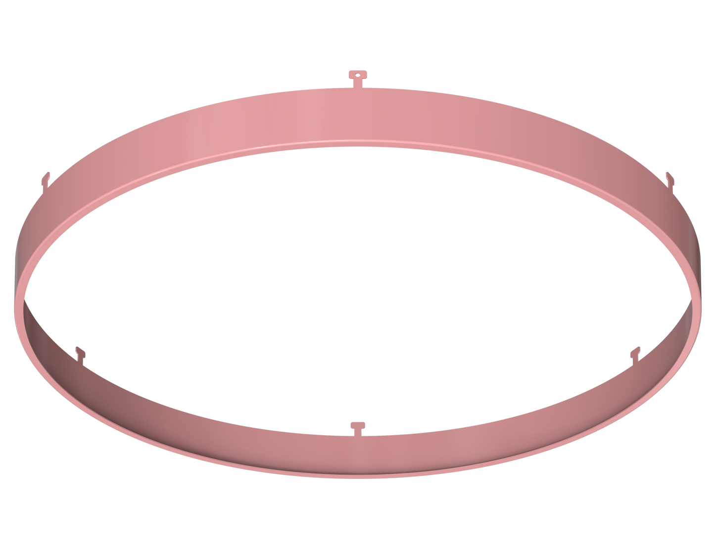 12" Round Rose Blush Surface Mount Cover