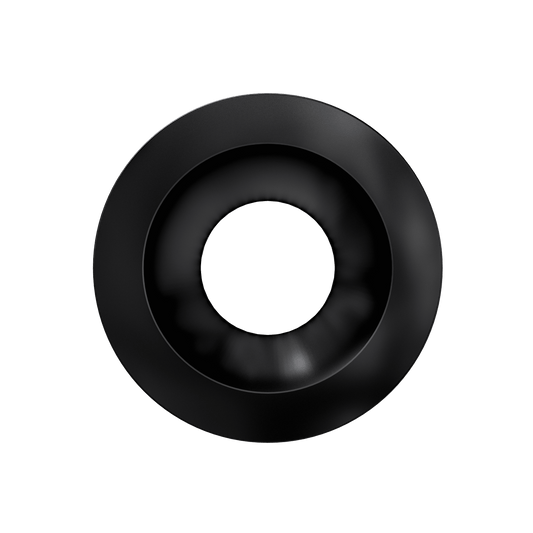 Mini Black Round Trim