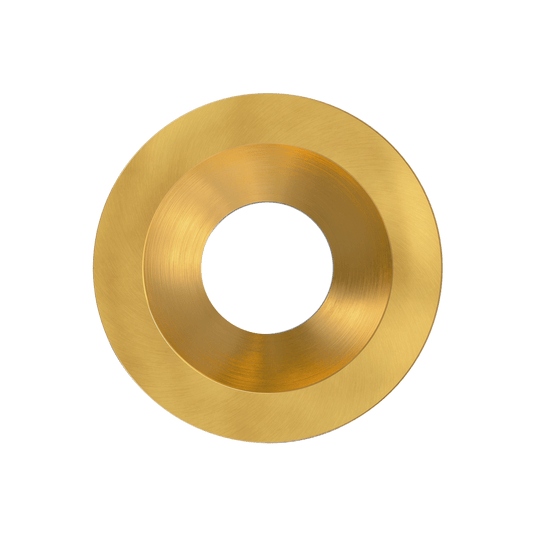 Mini Brushed Brass Round Trim