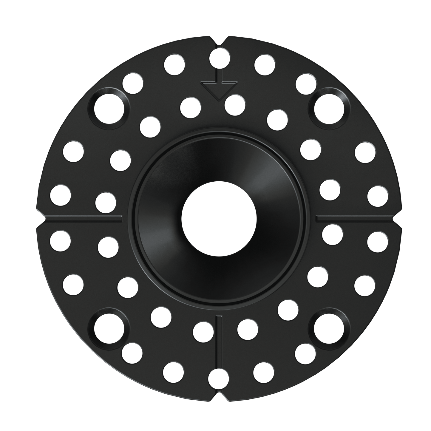 Mini Black Round Trimless Kit