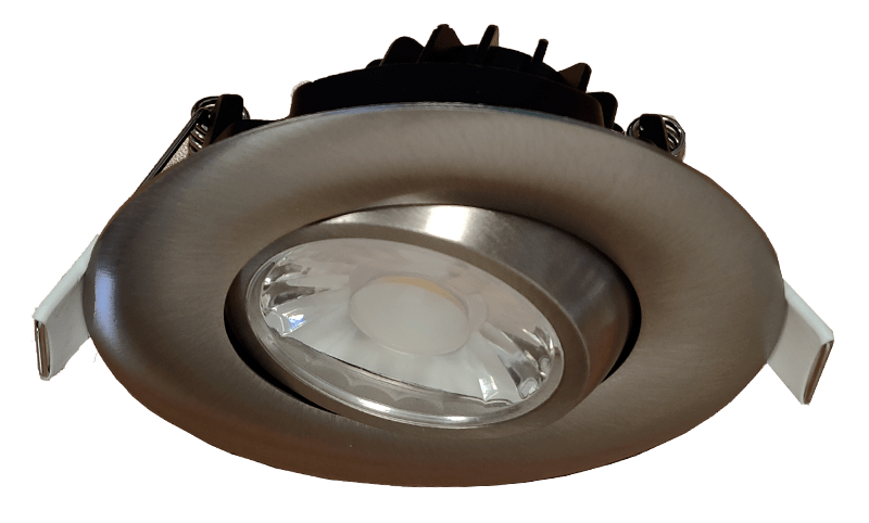 3" Round Flushed Gimbal (Brushed Nickel)