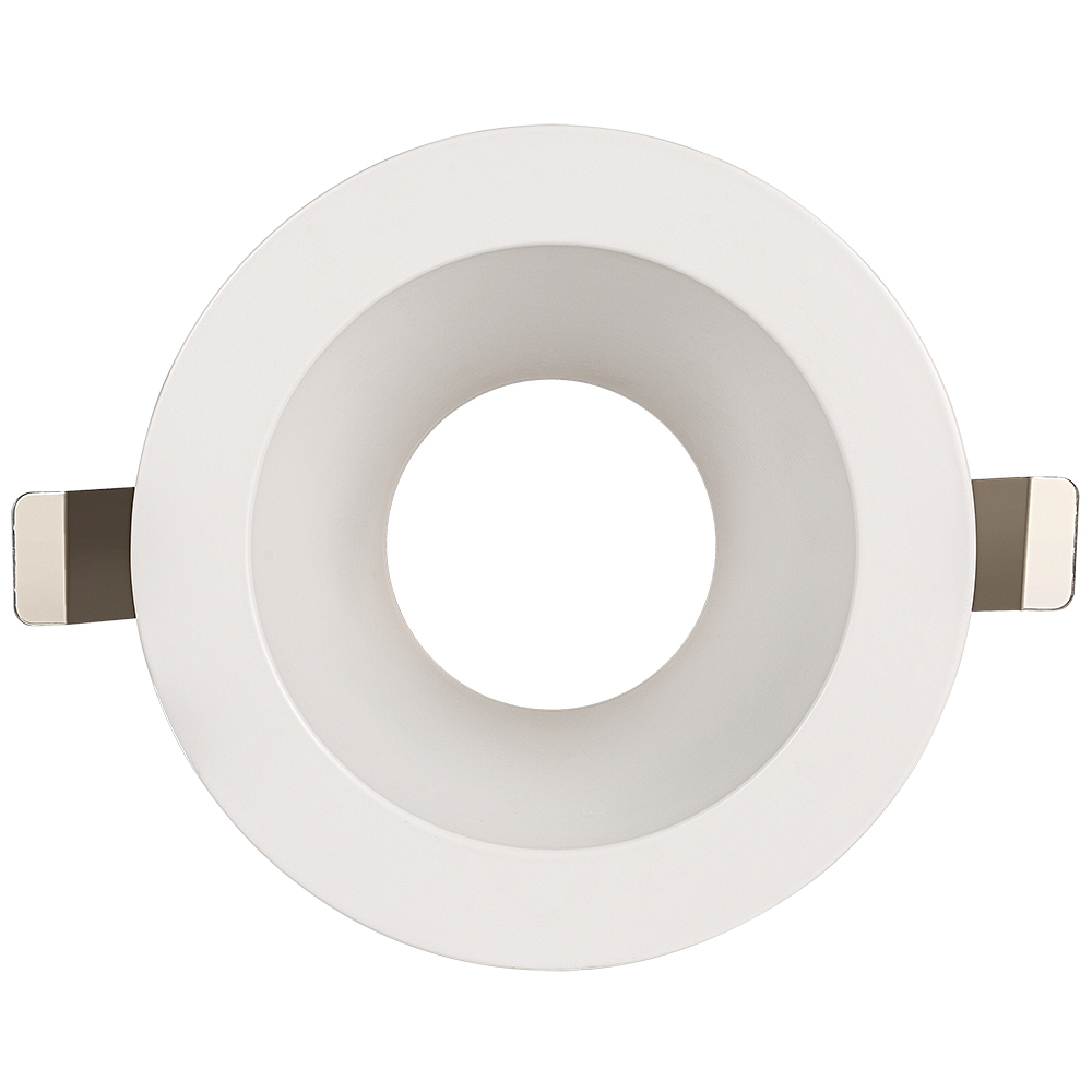 3.5 Inch White Round Deep Trim (Gen1)