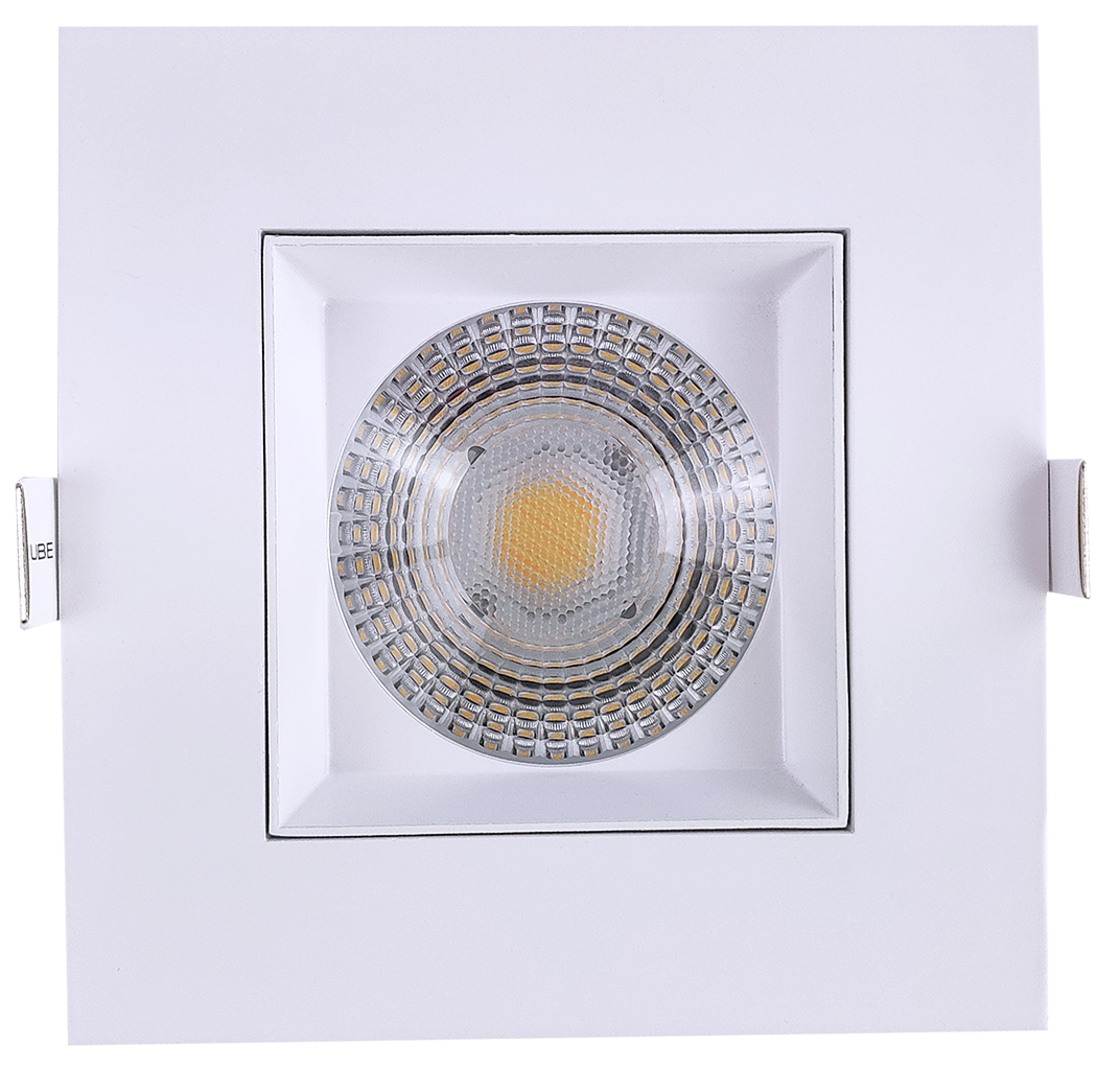 5” Regress Square Luminaire (White)