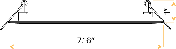 6" Round Flushed slim