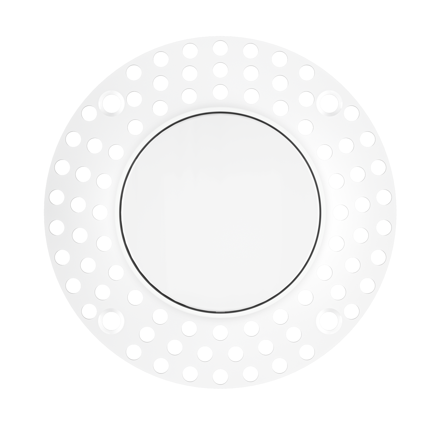 3" Round Trimless Drop Lens