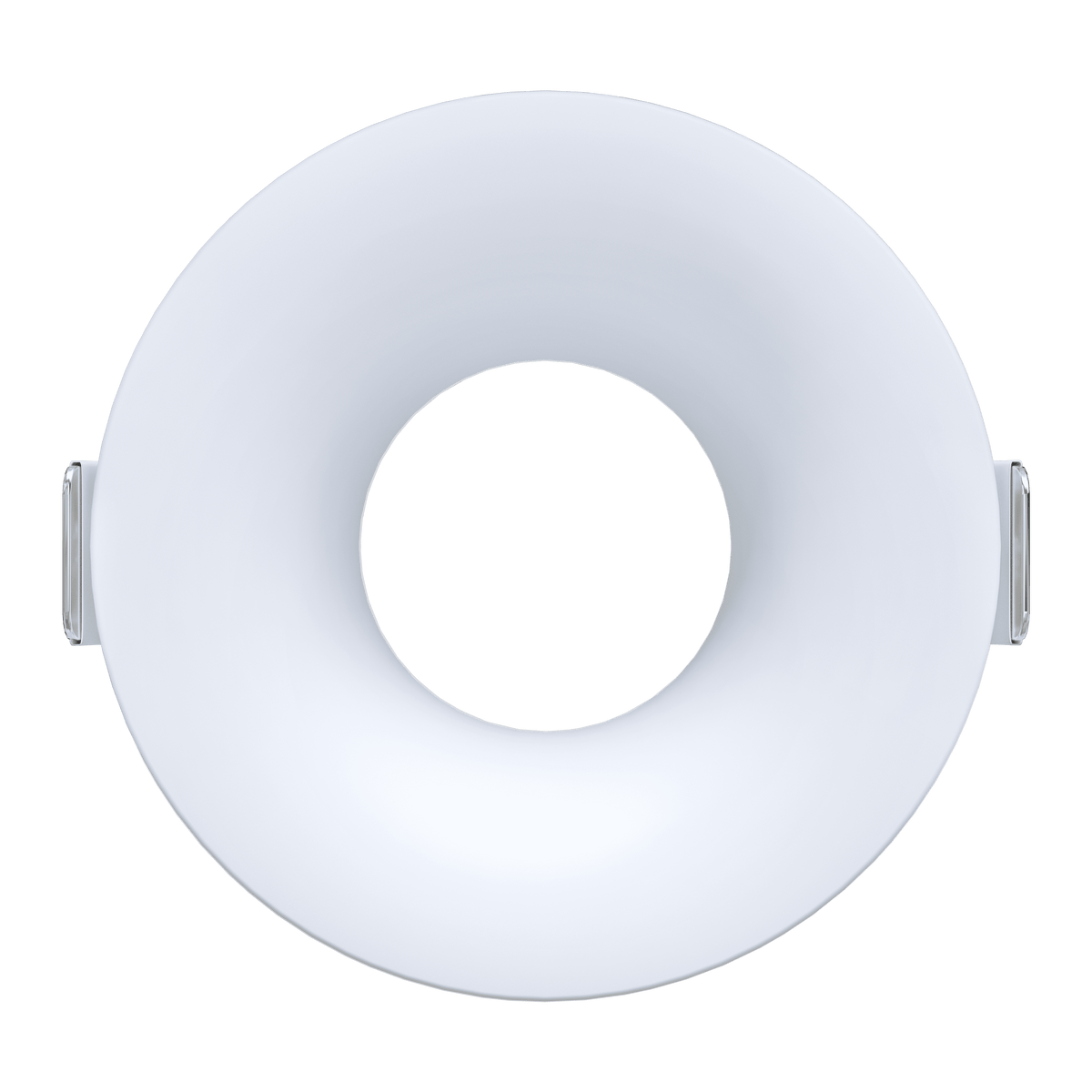3 Inch White Round Wave Trim - G2