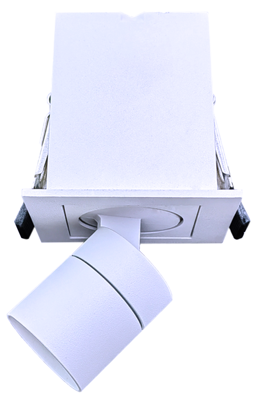 2" Single Head Retractable White