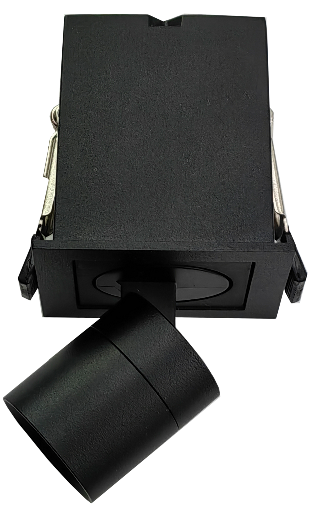 2" Single Head Retractable Black