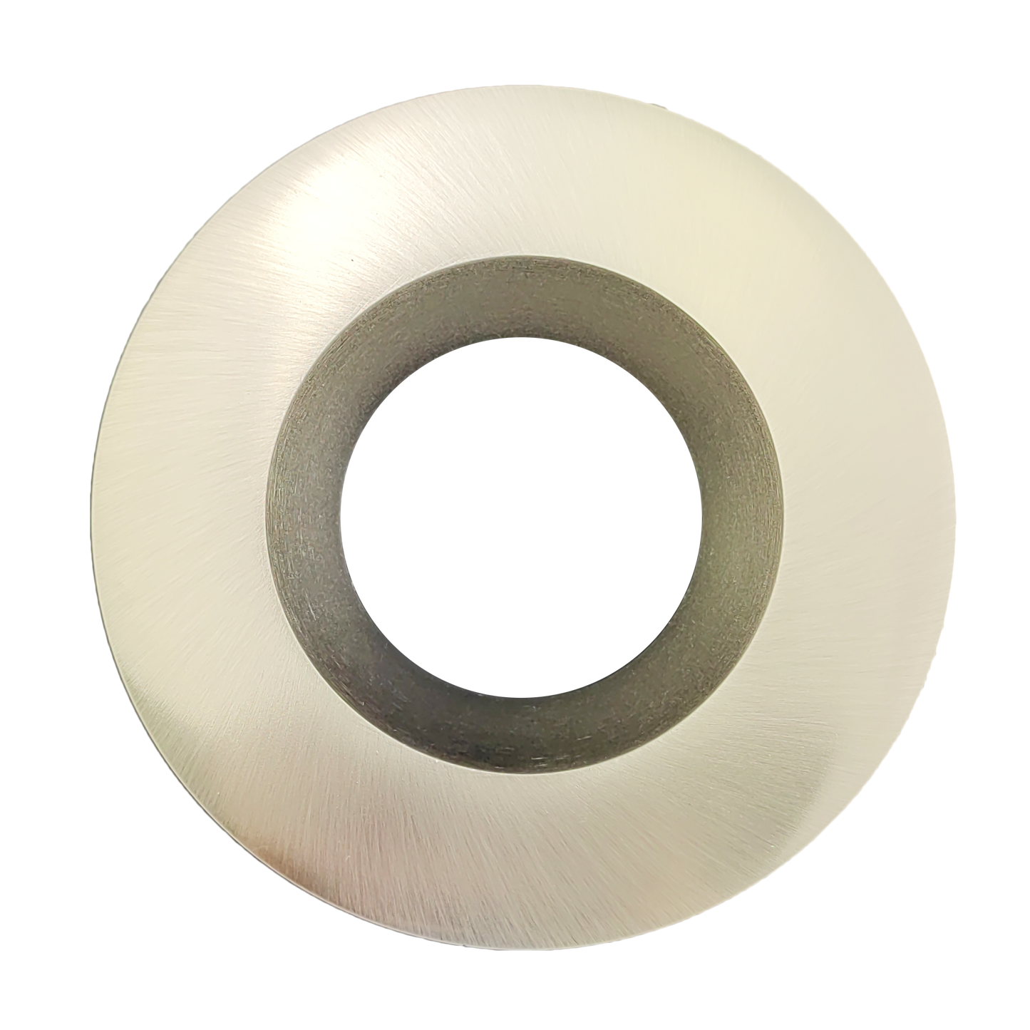 4 Inch Brushed Nickel Round Trim