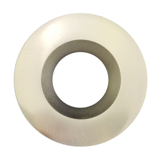 4 Inch Brushed Nickel Round Trim