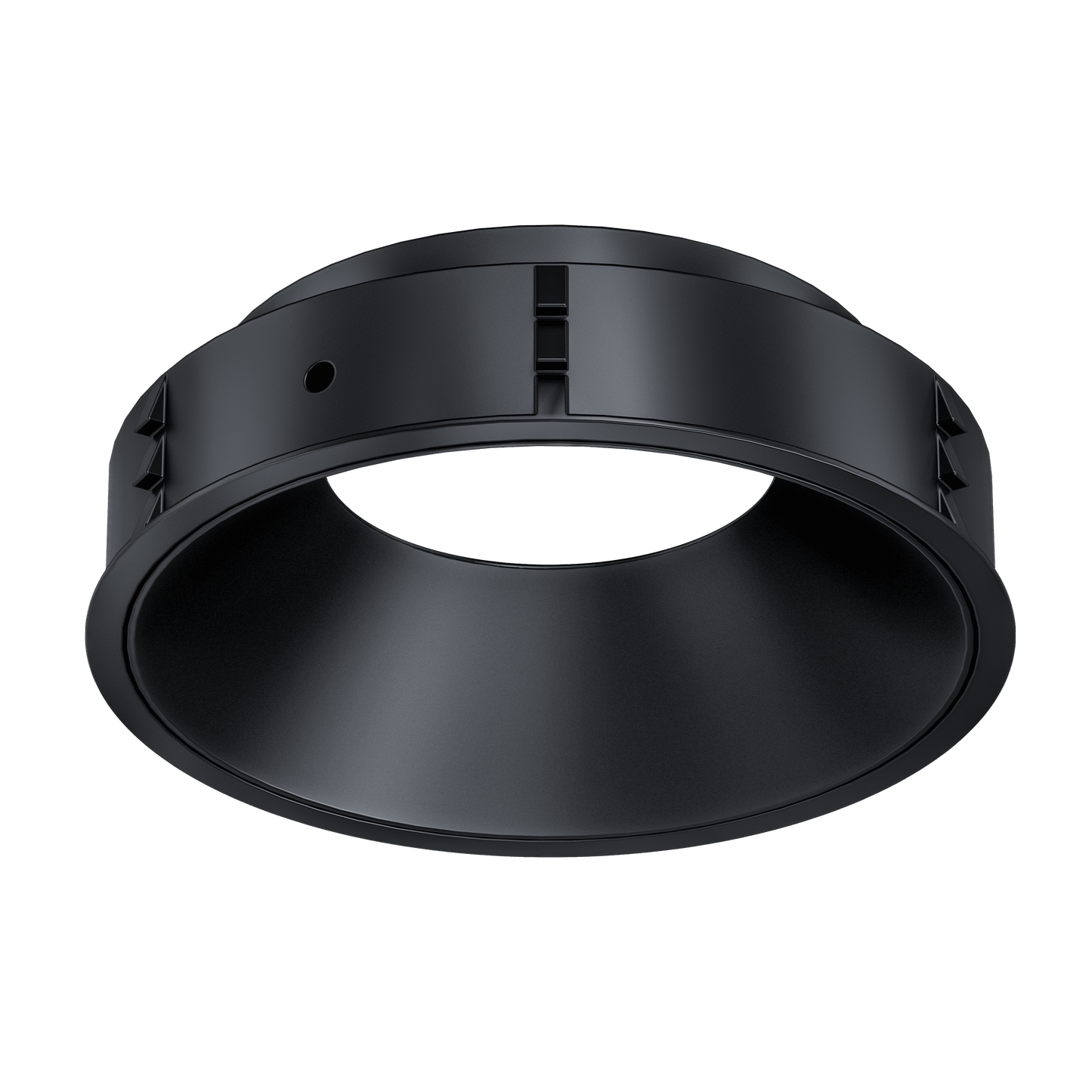 3.5 Inch Black Round Millwork Trimless Kit