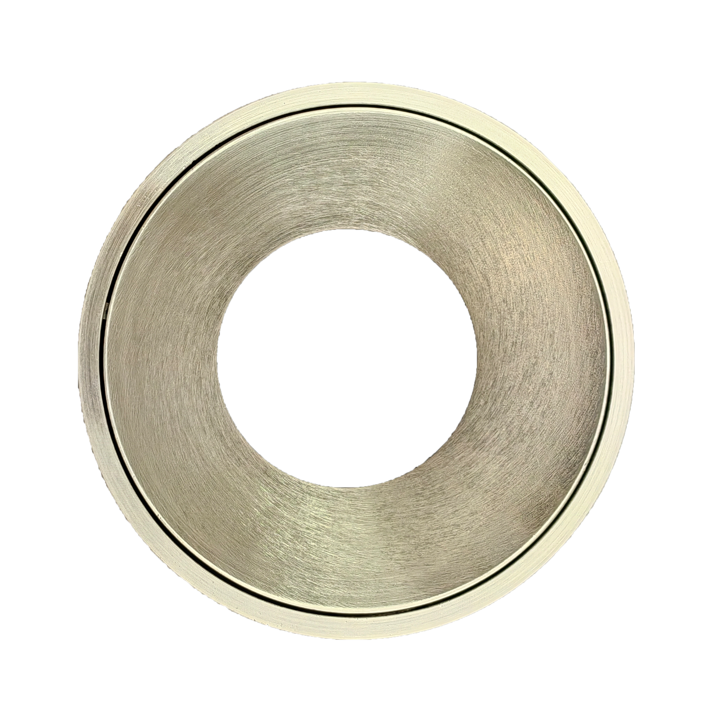 3.5 Inch Brushed Nickel Round Millwork Trimless Kit