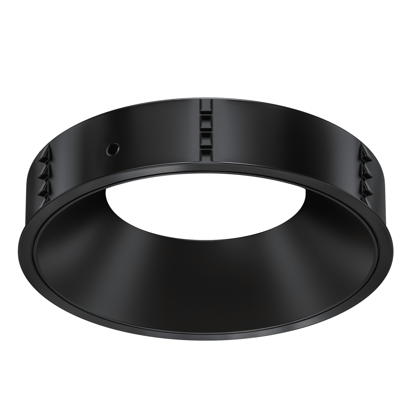 4 Inch Black Round Millwork Trimless Kit