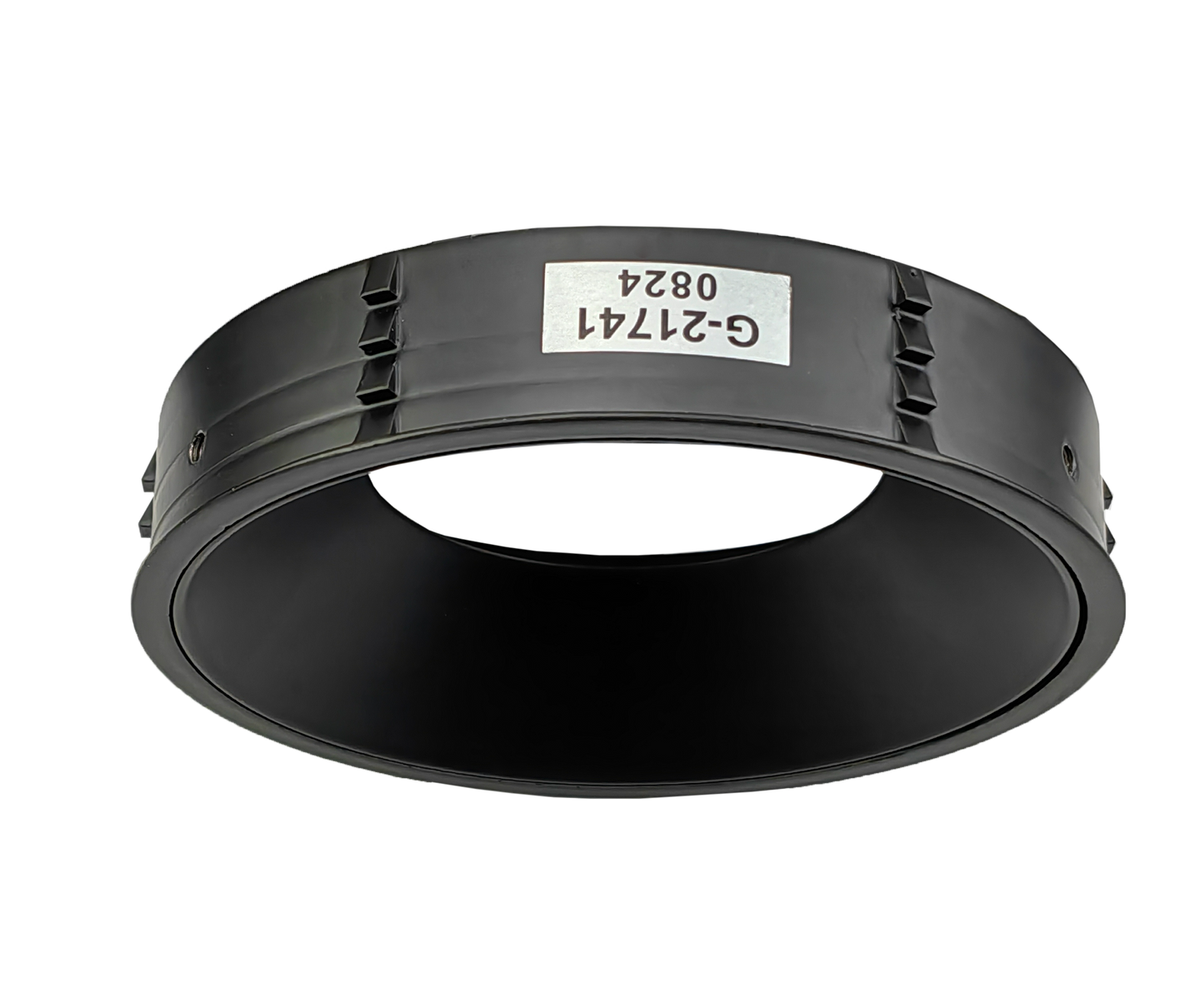 4 Inch Black Round Millwork Trimless Kit