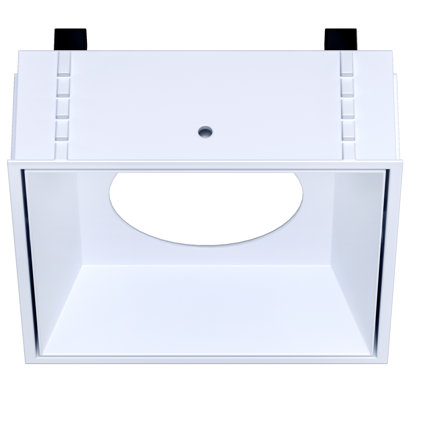 3.5 Inch White Square Millwork Trimless Kit