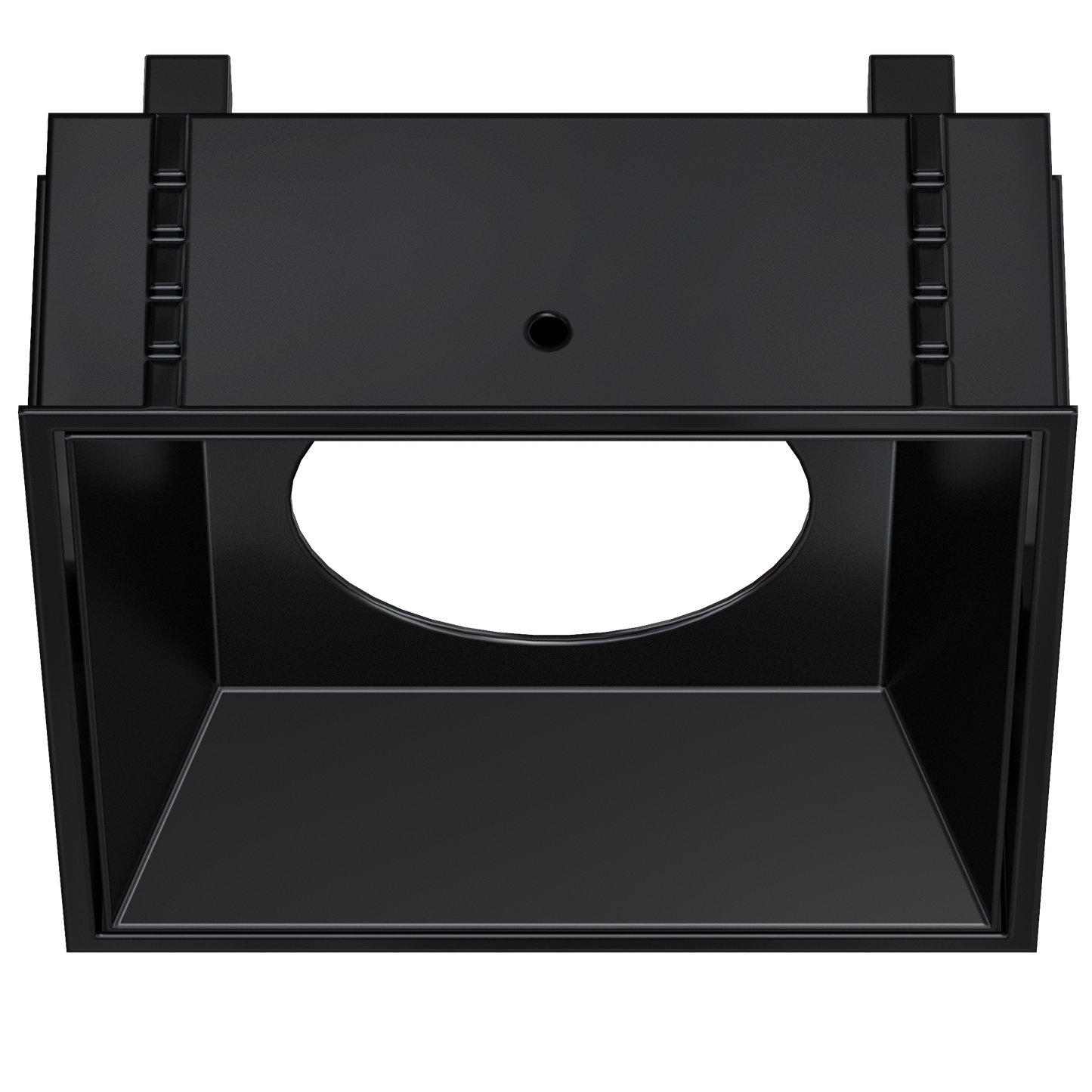 3.5 Inch Black Square Millwork Trimless Kit