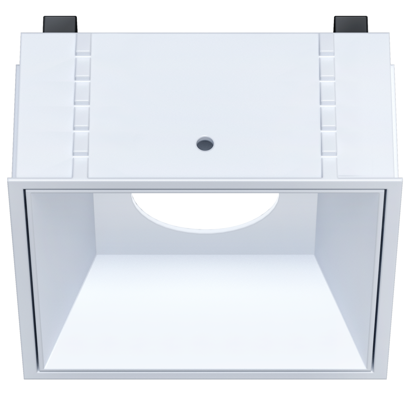 2 Inch White Square Millwork Trimless Kit