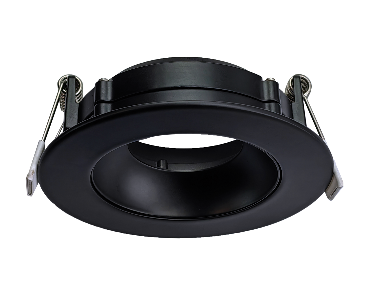 3 Inch Black Round Gimbal Trim