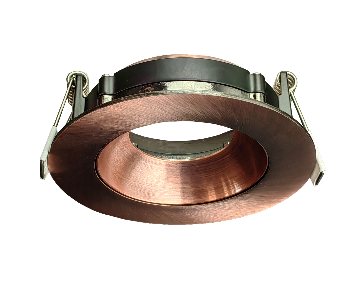 3 Inch Brushed Copper Round Gimbal Trim