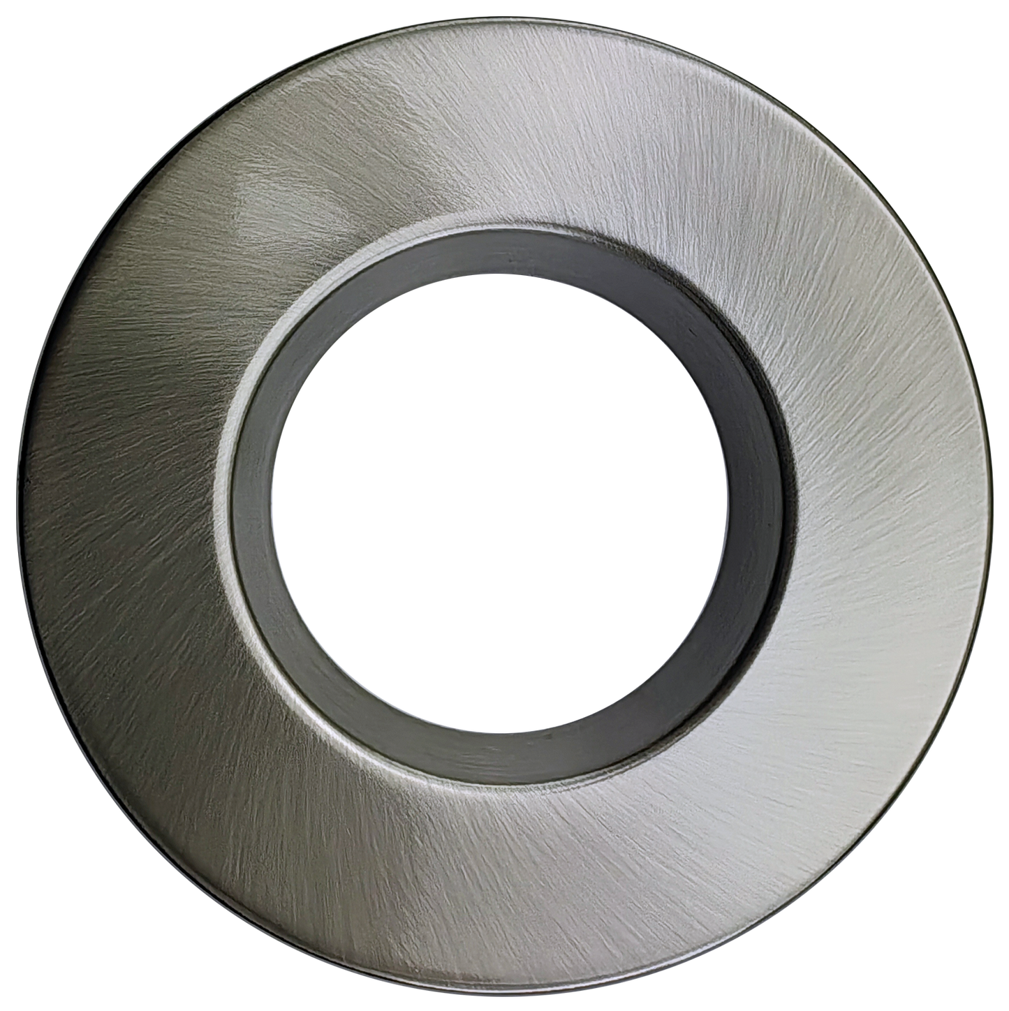 3" Round Regress Slim Brushed Nickel Cover