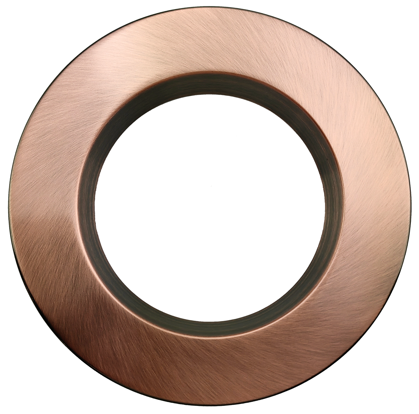 5" Round Regress Slim Brushed Copper Cover