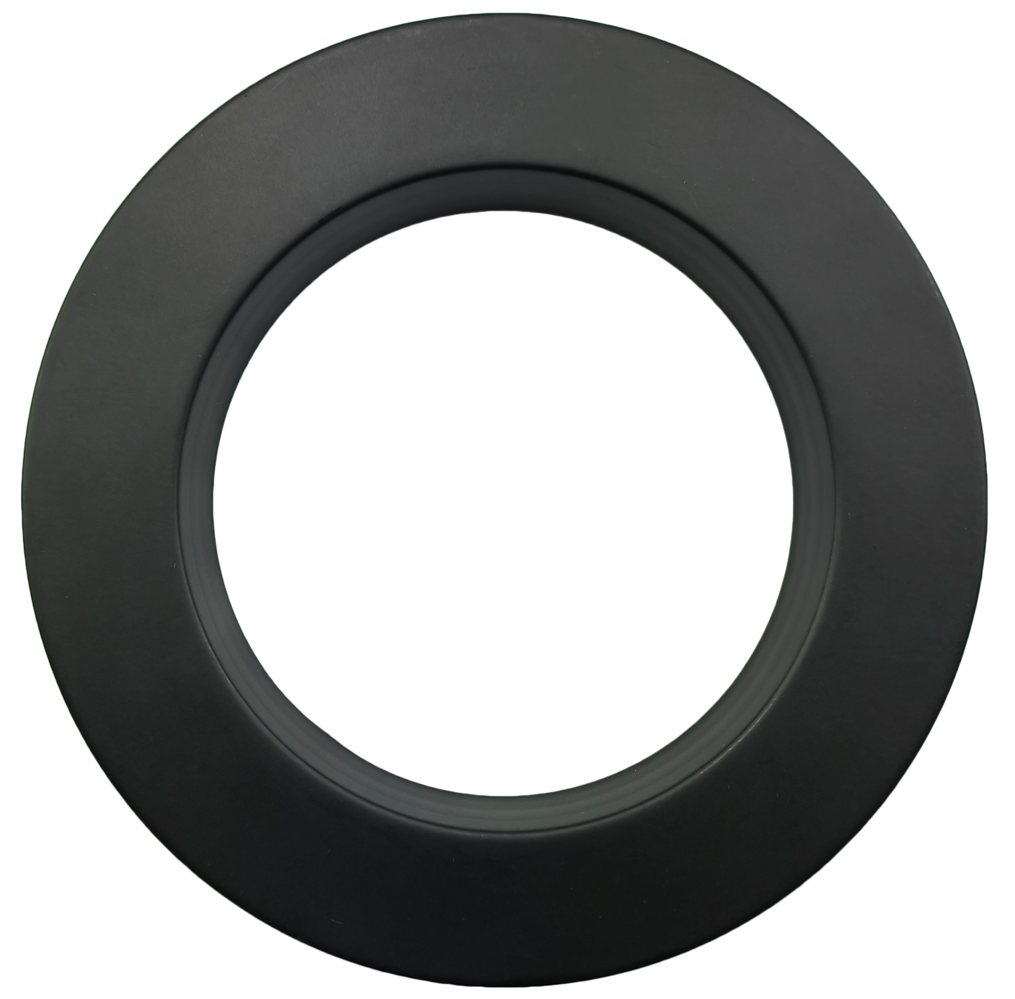 6" Round Regress Slim Black Cover