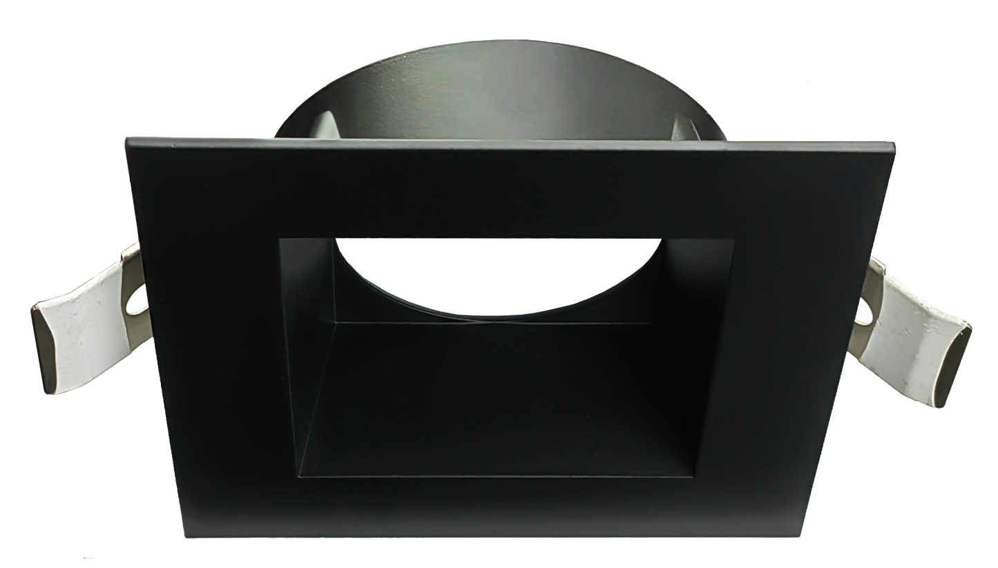 5 Inch Black Square Trim
