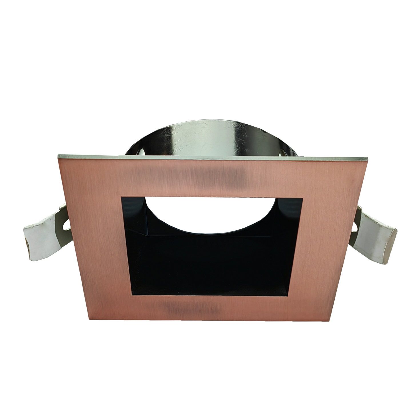 5 Inch Brushed Copper Square Trim